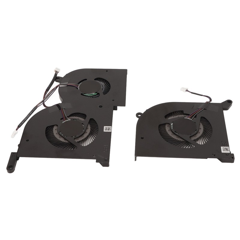 For MSI GS66 Cooling Fan 4pin Connector Aluminum Alloy Easy