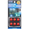 HASEPRO Reflection Door Bolt Emblem (6 Pieces) Red RDB-1RED