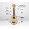 Bamboo Music Mandala Series Lotus Soprano Ukulele
