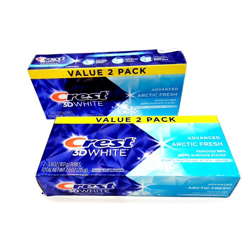 Crest 4 Crest 3D White Arctic Fresh Toothpaste 3.8 oz