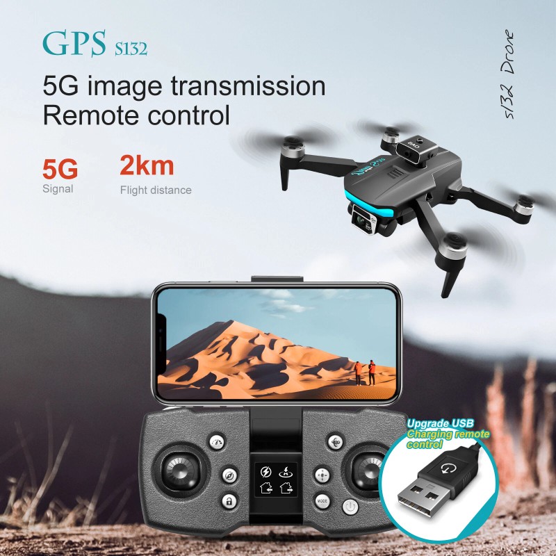 Paddsun 5G 8K GPS Drone Pro with HD Brushless Dual
