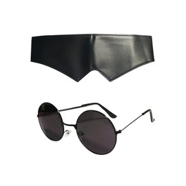 RAINDEWLL Gojo Glasses Blindfold Gojo Satoru Sunglasses Eyewear Mask Anime Cosplay Prop