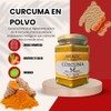 ARIAZU Curcuma en polvo 1kg frasco hermetico reusable (CHICO, 150,