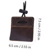 Tiardey 3 PCS Leather Archery Finger Tab Adjustable Bow Hand