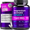 Glicinato Magnesio 1160 Complejo Aloe Vera Cápsulas Alta Absorción Laxante
