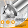4" to 3"Round Duct Reducer Crimp Enlargement Adapter for Ventilation
