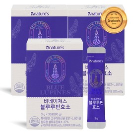 Bnature's B.Nature's Blue Lupin Enzyme 90 Sachets (3-Month Supply) Grain Enzyme Needed for Carbohydrate Dietary Habits / 비네이쳐스 블루루핀 효소 90포 (3개월분) 탄수화물 식습관에 필요한 곡물효소