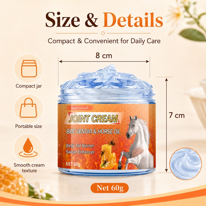 Bee Venom & Horse Oil Body Cream for Massage –