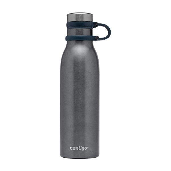 Contigo Drinking Bottle Matterhorn with Thermalock Insulation, BPA-Free Water Bottle with Screw Cap, Leak-Proof, Keeps Beverages up to 24h Cold/up to 10h hot, 590 ml