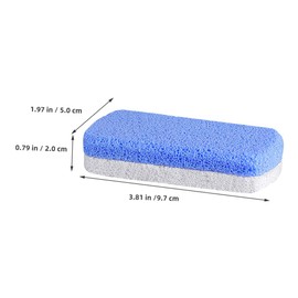 BIUDECO Pedicure Callus Remover Tool Double Sided Foot Pumice Stone Foot File for Handle Foot Scrubber