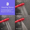 Sproos - Handheld Shower Head, High Pressure, 3 Spray Functions