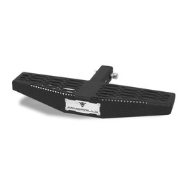 Armordillo AR Mesh Rear Hitch Step|Compatible for Class 3 Trailer Hitch 2" Receiver|Textured Black|Hitch Step Bar|Bumper Guard|Steel|Universal|8724217