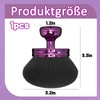 Self-tanning brush, extra purple powder brush, large, portable tanning body