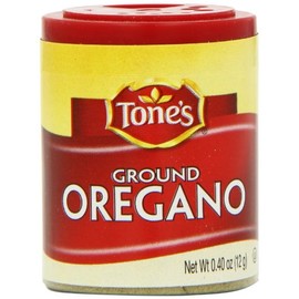 Tone's Mini's Oregano, Ground, 0.40 Ounce (Pack of 6)