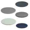 Grey Laser Cut Plastic Circles Acrylic Discs 3mm Tint Gloss