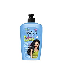 スカラ エキスパート マイスカショス 3 in 1 リーブインクリーム 250g （カールヘア用） Skala Expert Mais Cachos Creme de Pentear