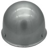 MSA Skullgard Cap Style with Ratchet Suspension - Custom Silver