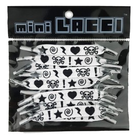 Elastic Shoelaces, One Size, Multicoloured, 12 per pack for non-lacing shoes, Stamp