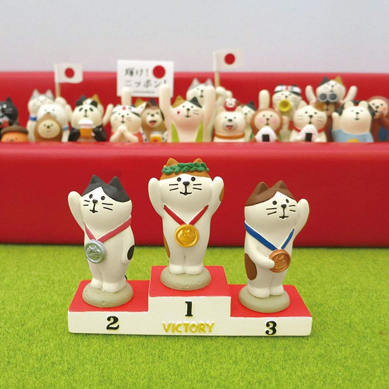 Decole ZCB-61852 Figurine Freffle Cat 1.3 x 1.0 x H