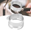 54mm Dosing Funnel Aluminum Alloy Rotatable Coffee Powder Dosing Ring