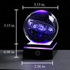 3.15" (80 mm) Solar System Crystal Ball 3D Sun System