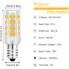 5-Pack E14 LED Bulb 4W 40W Equivalent, European Screw Base