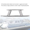 200mm/8in Stainless Steel Mooring Cleat Elliptical Tube Type Dock Deck