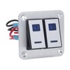 Rocker Switch Panel 2 Gang On Off Toggle Switch Panel