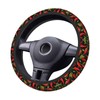 Chili-Peppers Steering Wheel Covers,Anti Slip Sweat Absorption Elasticity Car Accessories