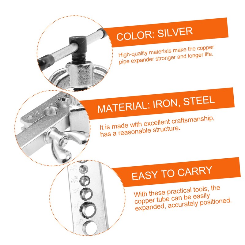 DOITOOL Copper Flaring Tools Kit 1 Pc Tube Expander for