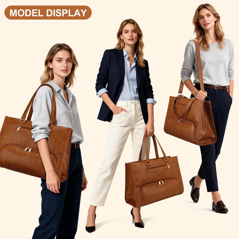 Lunch Bag for Women - 15.6" Laptop Lunch Bag Combo