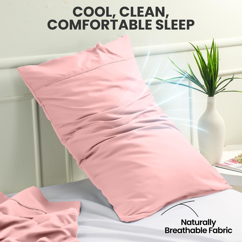 Utopia Bedding Queen Pillow Cases - 2 Pack - Envelope