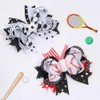 Soccer Bow Girls Soccer Hair Accessories Football Hair Bow Sport