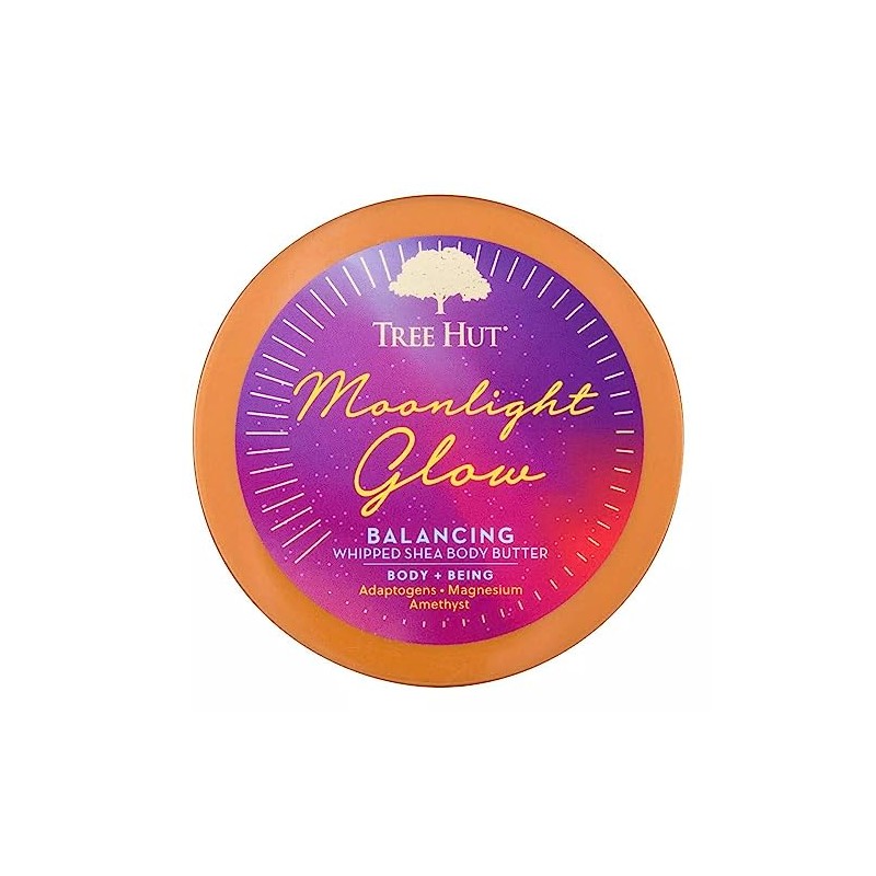 TREE HUT, Whipped Body Butter Moonlight Glow, Manteca Corporal Hidratante,