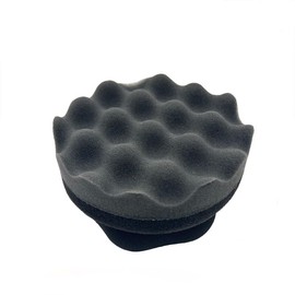 Kpdnjro 3PCS Tire Shine Applicator Pad, High-Density Wave-Grip Pad for Leather & Tire Care, Auto Detailing Tool, Durable and Reusae Applicator Pad for Auto Polishing, Cleaning, and Waxing