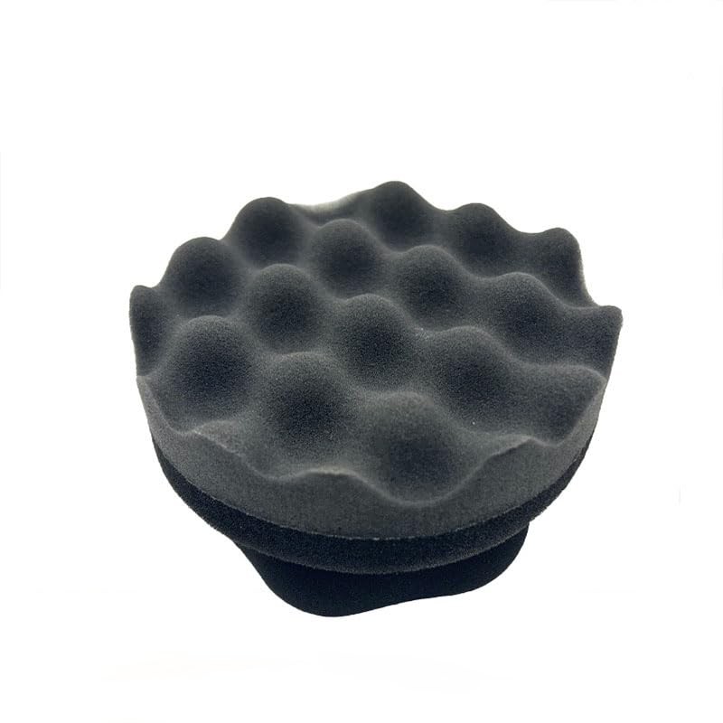 Kpdnjro 3PCS Tire Shine Applicator Pad, High-Density Wave-Grip Pad for