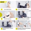 Zuvo Shower Shelf No Drilling with Suction Cups, Glue-Free Bathroom