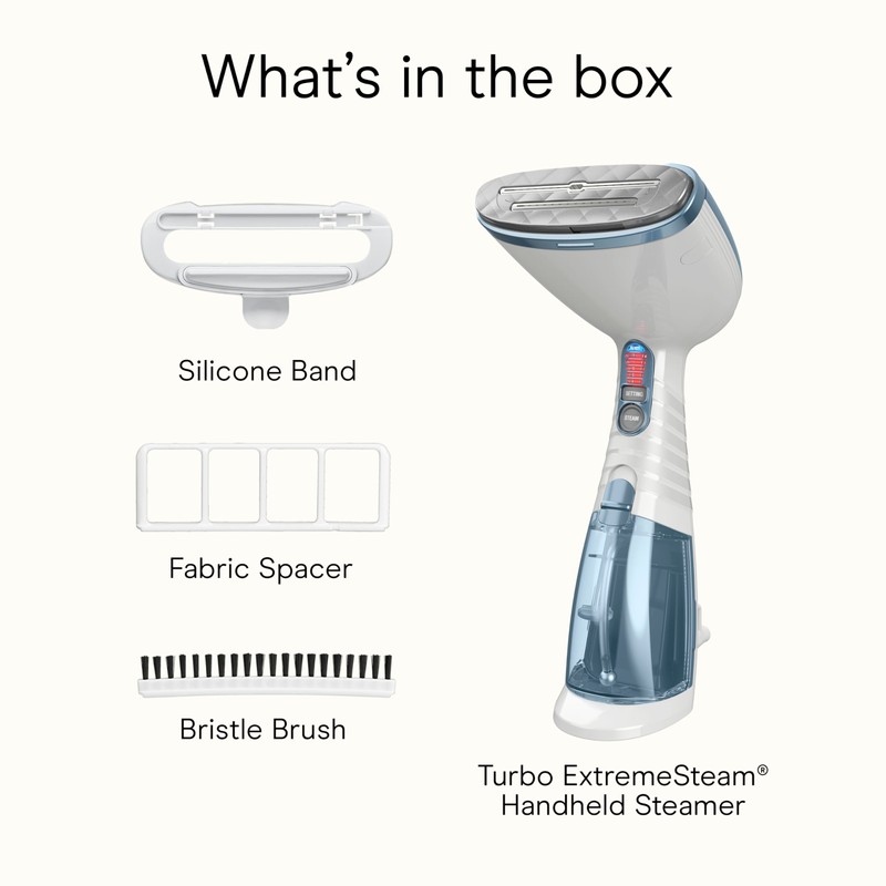 Conair Handheld Garment Steamer for Clothes, Turbo ExtremeSteam 1875W Fabric