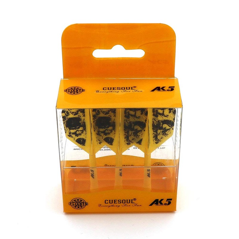 CUESOUL ROST Integrated Dart Shaft and Flights,big wing shape,Set of