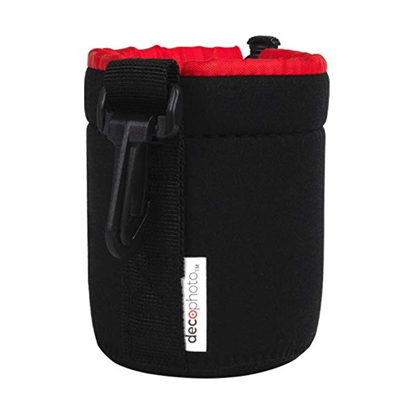Deco Photo Small Neoprene Lens Bag Protective Water and Weather