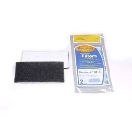 For Kenmore Kenmore CF-2 Vacuum Filter | For Kenmore Progressive Uprights- 2 Filters