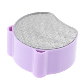 Healvian Double Sided Glass Foot File Scrubber Professional Pedicure Tool for Dead Skin Callus Removal Compact Foot Care for Smooth for Women