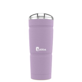 bubba Envy S Tumbler, 24 oz (709 ml), Insulated Stainless Steel Water Bottle with Straw Lid, Lavender Frost Powder Coat