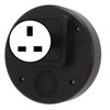 Black Wireless Doorbell Self Powered Waterproof Door Bell with 58