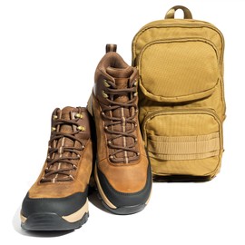 Rothco Scout All Terrain Hybrid Tactical Boots – 6 Inch – Waterproof Lightweight Everyday Hiking Footwear, Brown, 10.5