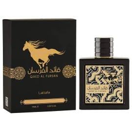 Lattafa Qaed Al Fursan 3.04 oz Eau de Parfum Spray for Unisex - New In Box