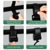 Pack of 4 Pram Hooks, Bag Hooks, Pram Hook Clips,
