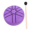 SUPVOX 1 Set Mini Tongue Drum for Adults Note Purple