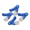 Pro Plus Fastening Straps for Bicycle Carrier Blue Set of