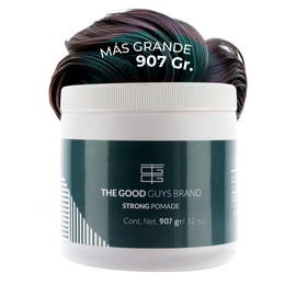 Cera para Cabello Hombre | Strong Pomade a Base de Agua | Pomada para Cabello Hombre Fijación Expert sin Residuos | Ideal para Cabello Grueso y Ondula